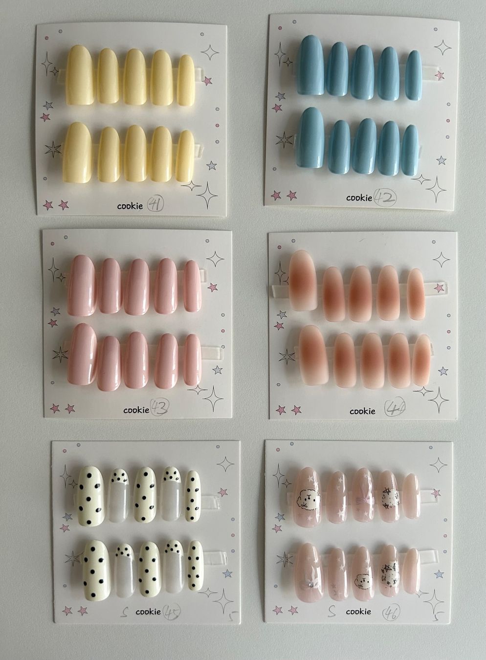 Unghie finte: Press-on nail  - New - size S – Nuovo (secondo la descrizione) da Basel venduto da lau_982w 7