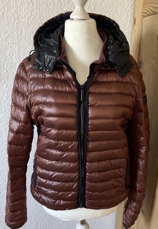 Frieda &Freddies Daunen Jacke Blouson Winter braun 42 44