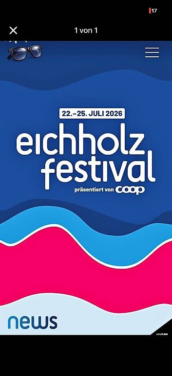 Tickets: Eichholz Festival Ticket Freitag – Gebraucht aus Halten von raaah03