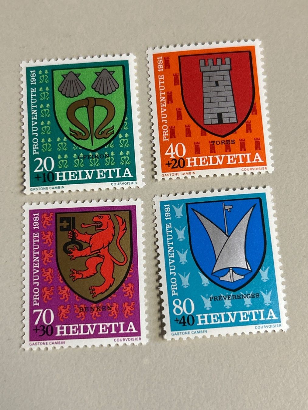 Tutti i francobolli: Briefmarke - Schweiz - Pro Juventute 1981 - postfrisch – Nuovo (secondo la descrizione) da Villnachern venduto da RicardoMary