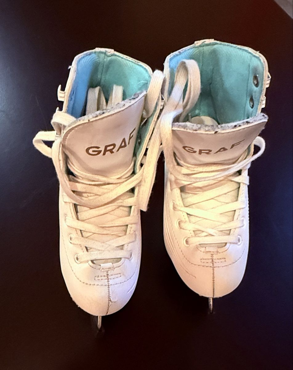 Graf Pattini da ghiaccio: Patins à glace taille 31/32 – Usato da Renan BE venduto da atila08 3