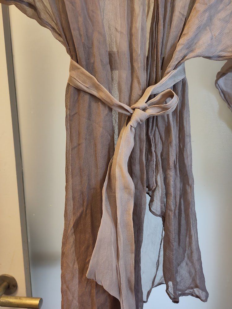 Jacken: Asymmetrische hellbraune Abendjacke von Maria B, Gr. M – Gebraucht aus Lugano von kat_lm5b 4