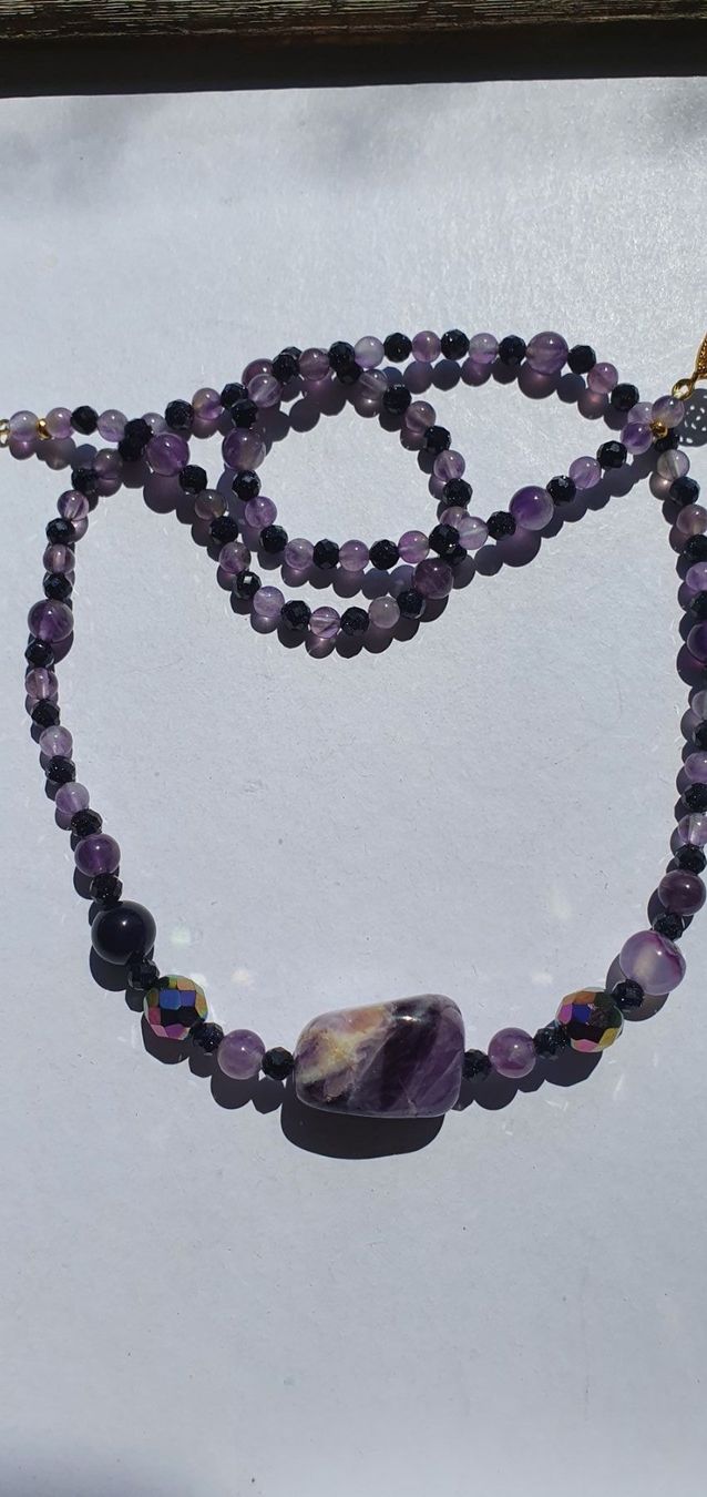 Catenine: Amethyst mit Sandstone – Nuovo (secondo la descrizione) da Benglen venduto da Meercat3 2