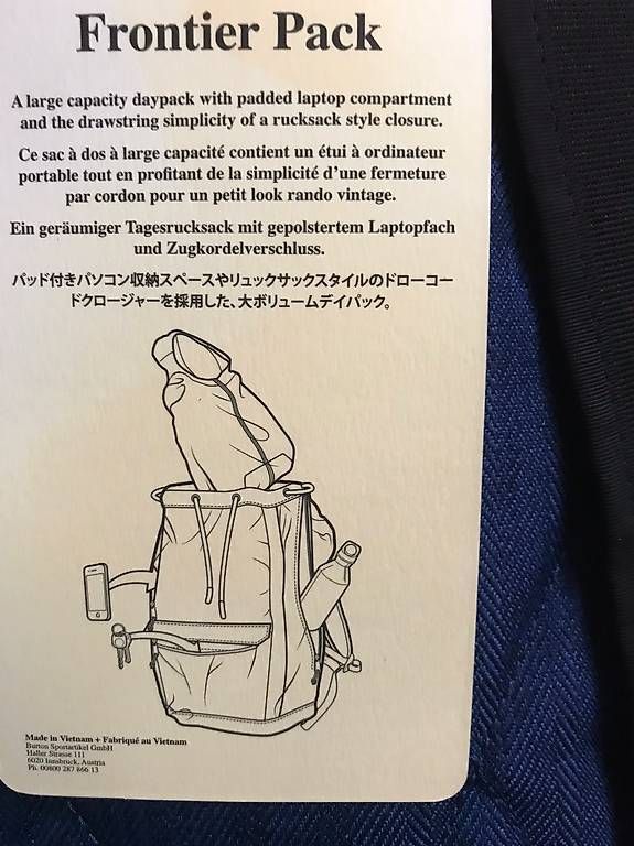 Rucksäcke: BURTON Tagesrucksack NEU – Neu und originalverpackt aus Kerns von inspo 2
