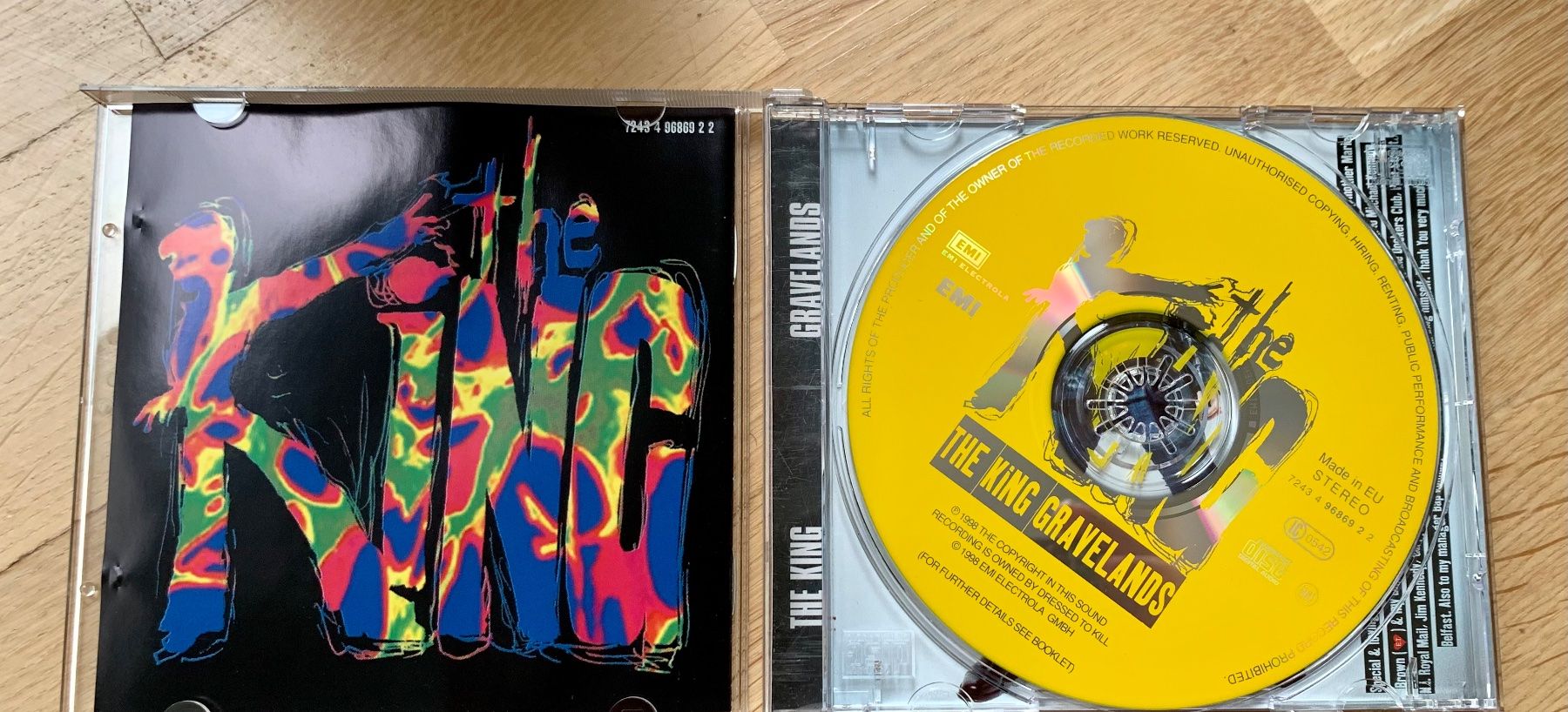 CD: The King Gravelands – Usato da Zürich venduto da Fieber 1