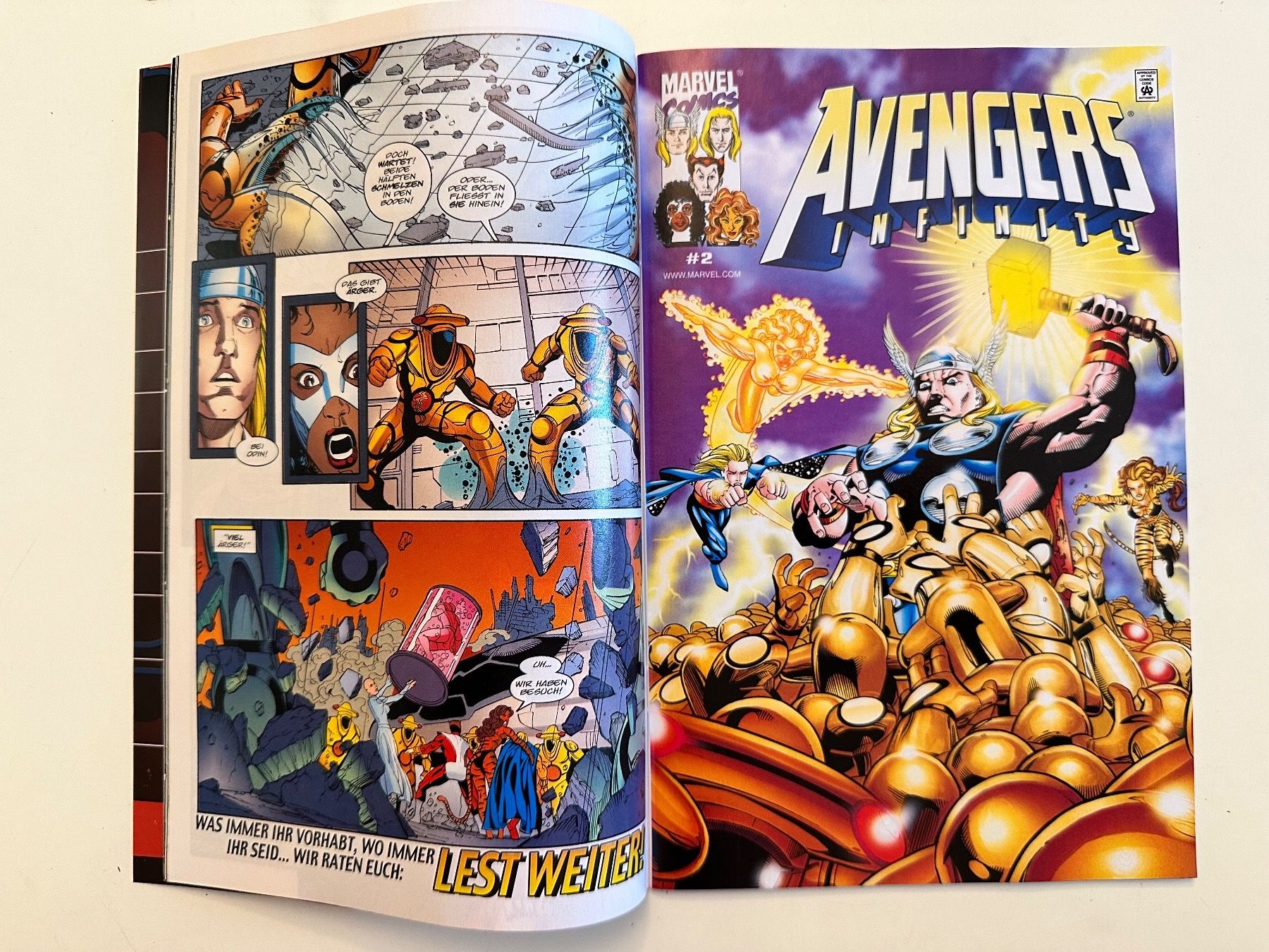 Fumetti: RÄCHER DER EWIGKEIT 7 - MARVEL EXTRA - MARVEL DEUTSCHLAND – Usato da Münsingen venduto da Ganjam 5