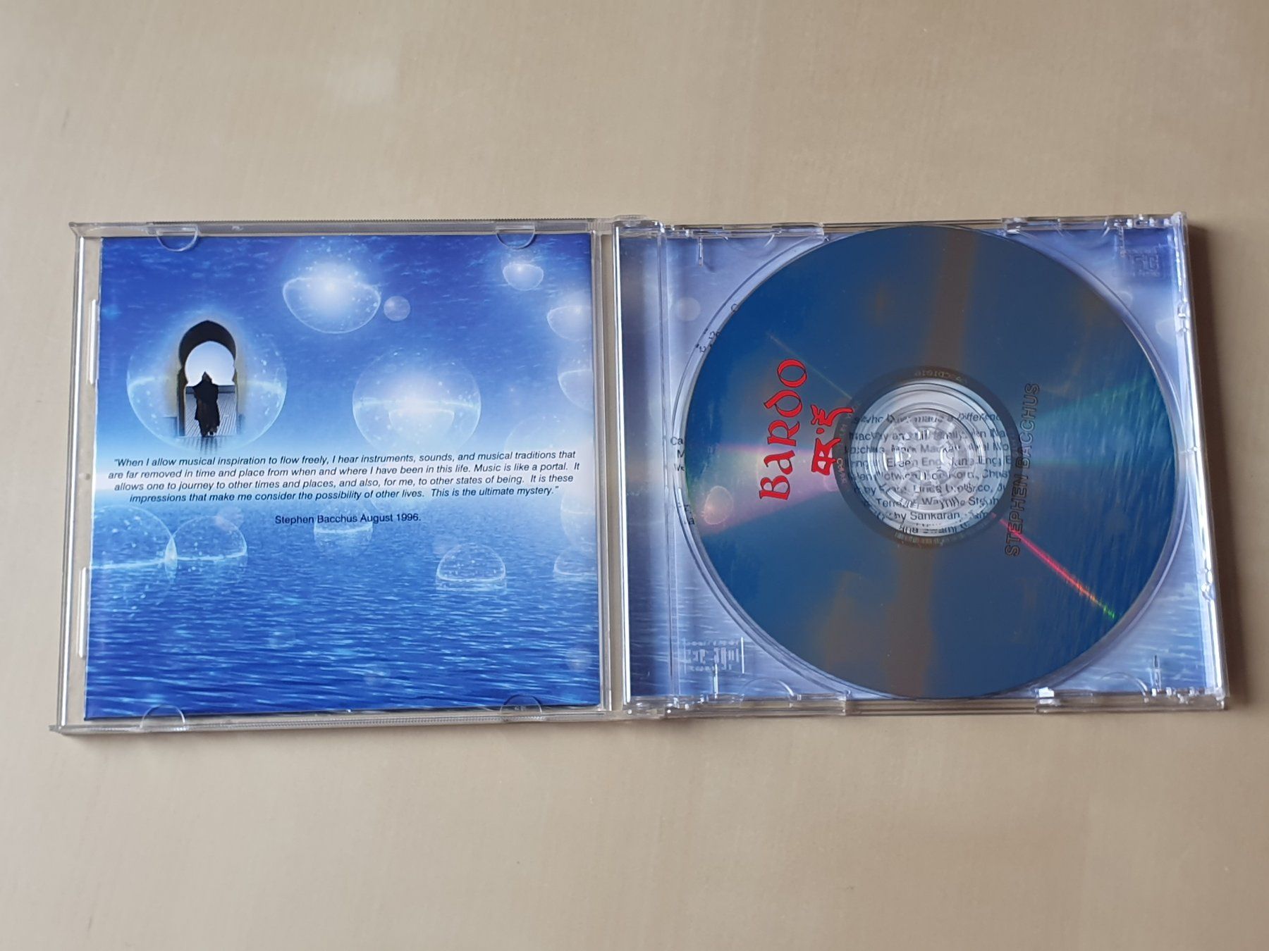 CDs: Stephen Bacchus Bardo – Gebraucht aus Stansstad von collectorsshop 2