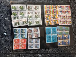 Diverse Briefmarken Helvetia aus eine Sammlung (2 )