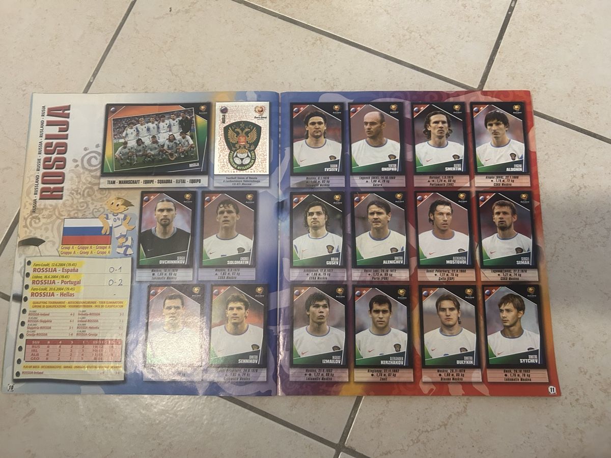 Panini Album: Panini Album Euro 2004 – Nuovo (secondo la descrizione) da Binningen venduto da Flagello 2