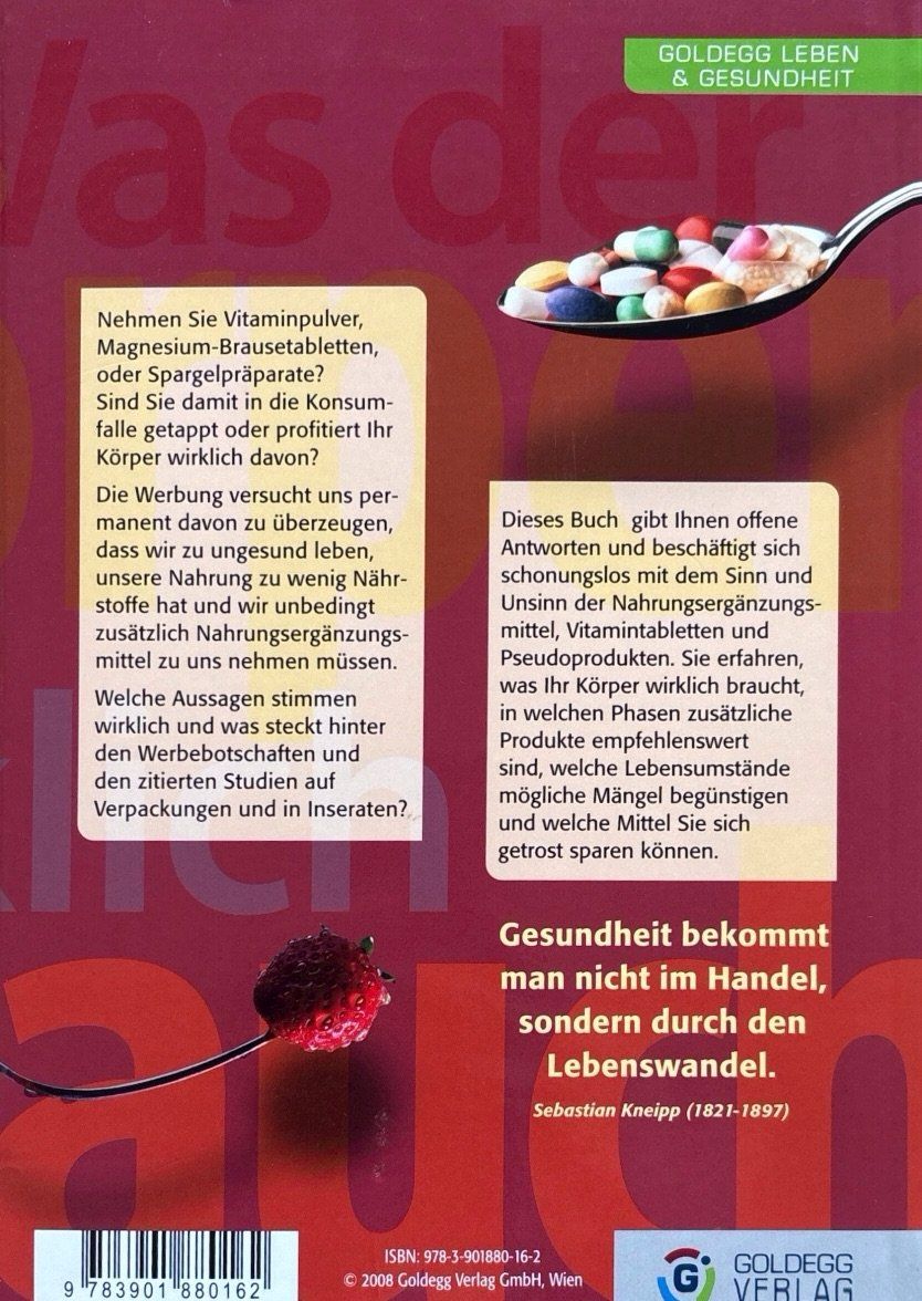 Livres: Was der Körper wirklich braucht... – Neuf (Voir description) à Sarnen par Livres 1
