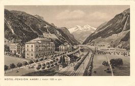 Quinto TI Ambri Valle Leventina Hotel Pension Ambri bahn zug