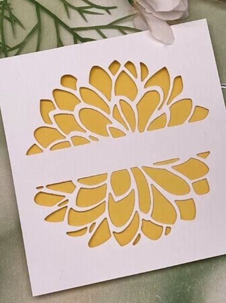 Schablonen: Stanzschablone Nr. 437, Blume (Sizzix geeignet) – Neu und originalverpackt aus Gretzenbach von Fliegepilz56 4