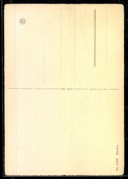 Cartoline postali: Gandria, Häuser am Seeufer mit Boot – Usato da Berlin venduto da bartko-reher 1