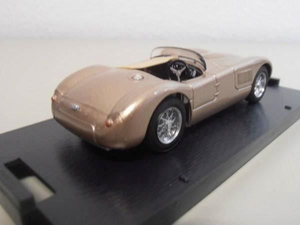 Jaguar Modellini d'auto: Jaguar C Type stradale 1953, Brumm, 1:43 – Nuovo e nell'imballaggio originale da Goldach venduto da Feivel9 4