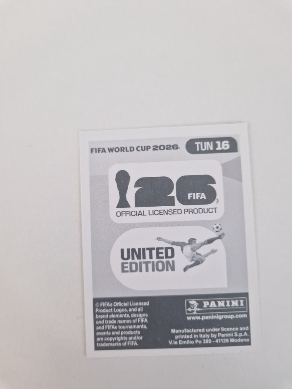 Panini Sammelbilder & Trading cards: Panini Sticker TUN16 – Neu (gemäss Beschreibung) aus Stüsslingen von white_angel86 1