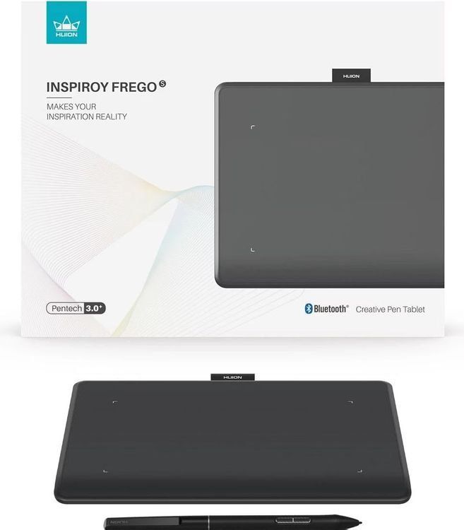 Huion Tablet PC: Grafiktablet - Huion Inspiroy Frego M Black – Usato da Zollikon venduto da dau_9nvc 1