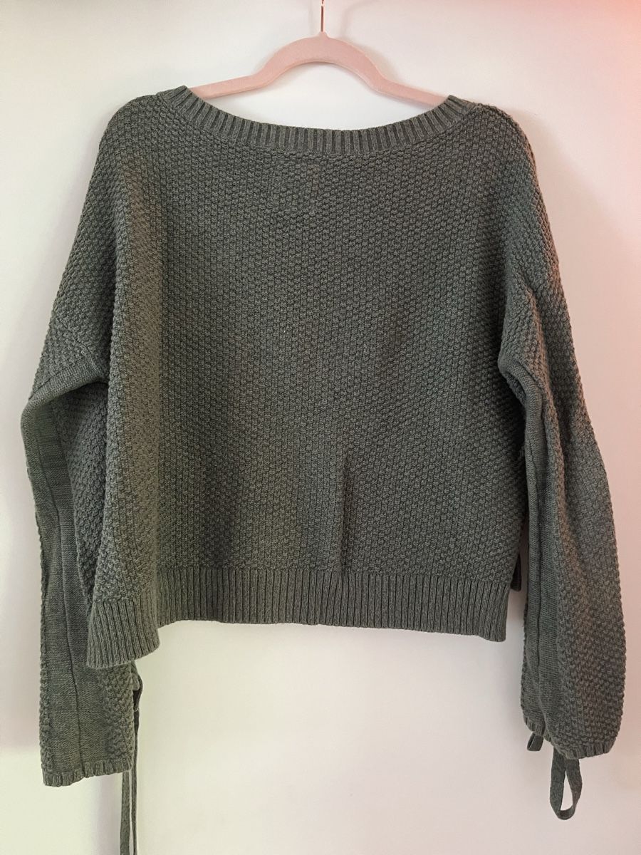 Hollister Pullover & Sweatshirts: Hollister Strickpullover Gr. S, Khaki – Gebraucht aus Zürich von Closetbesties 5