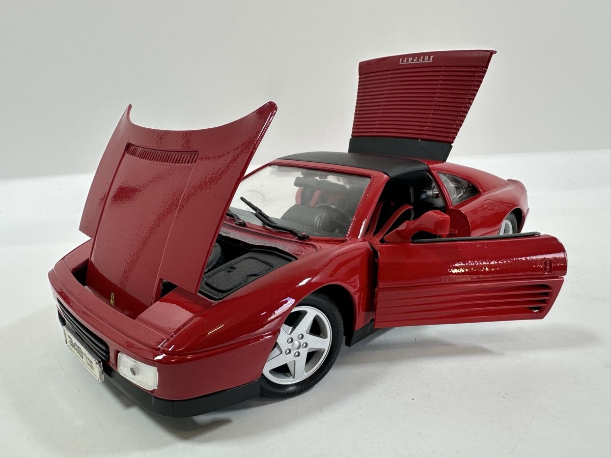 Maisto Modellini d'auto: Ferrari 348ts 1:18, rot, MAISTO – Usato da Zofingen venduto da rf9_x2xt 7
