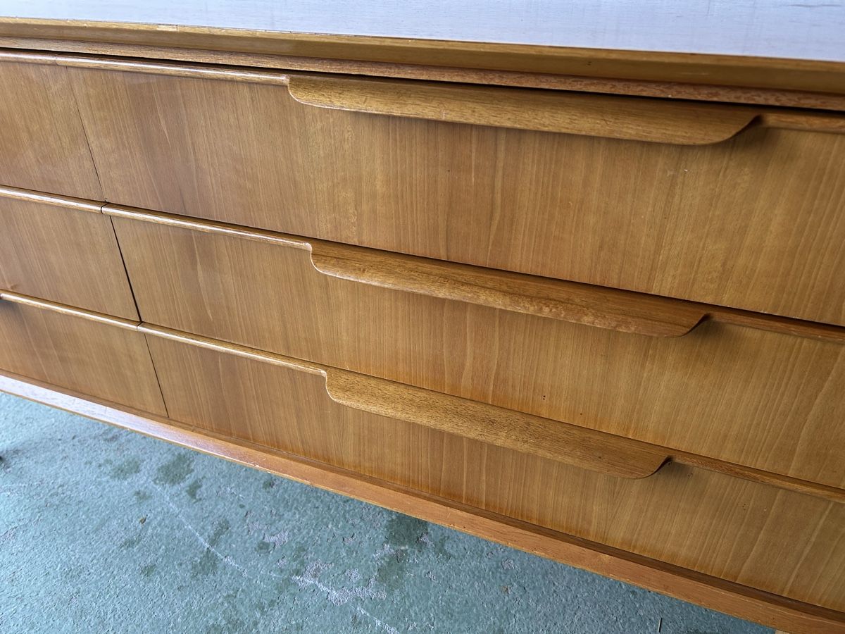 Cassettiere: Mid Century Kommode, 6 Schubladen, Sideboard Teakholz – Usato da Uetendorf venduto da REhome 6