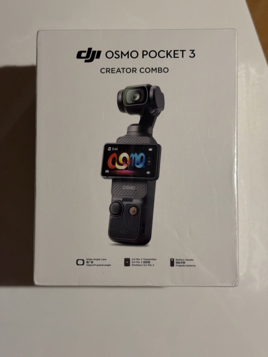 DJI Action Cam: DJI Osmo Pocket 3 Creator Combo – Nuovo e nell'imballaggio originale da Freienbach venduto da pol_s5jp
