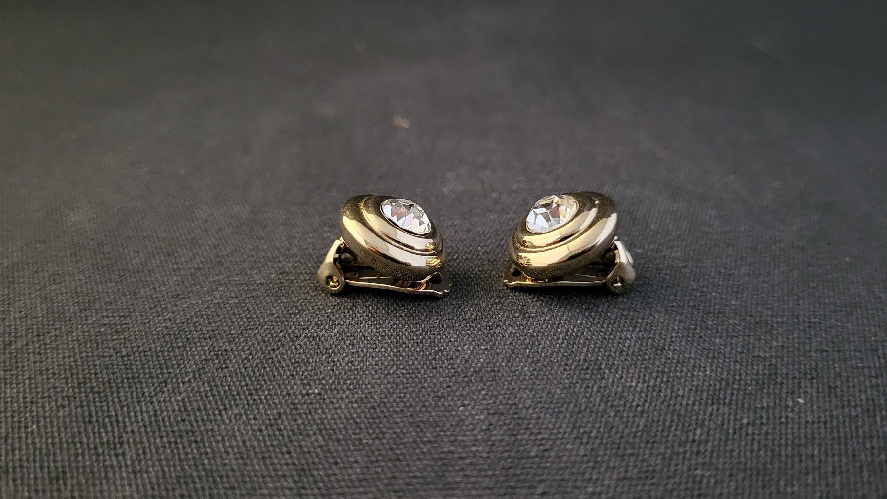 Orecchini pendenti & Orecchini a lobo: Vergoldete Modeschmuck-Clips – Usato da Basel venduto da spinne02 2