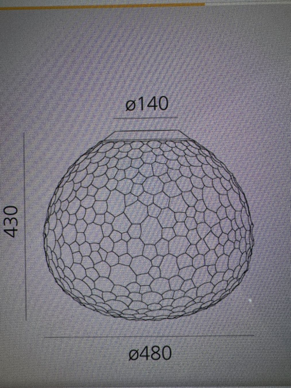 Artemide Lampadari & plafoniere: Pendelleuchte Meteorite 48 S von Artemide – Usato da Zumikon venduto da Camcam5678 2