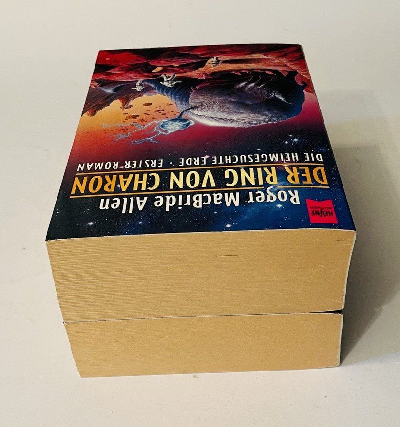 Libri: 2x Sci-Fi Romane Roger MacBride Allen Die Heimgesuchte Erde – Usato da Duggingen venduto da nad_6yzh 5