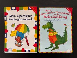 Übungsblock für Kinder - für Kindergarten & Schulanfang