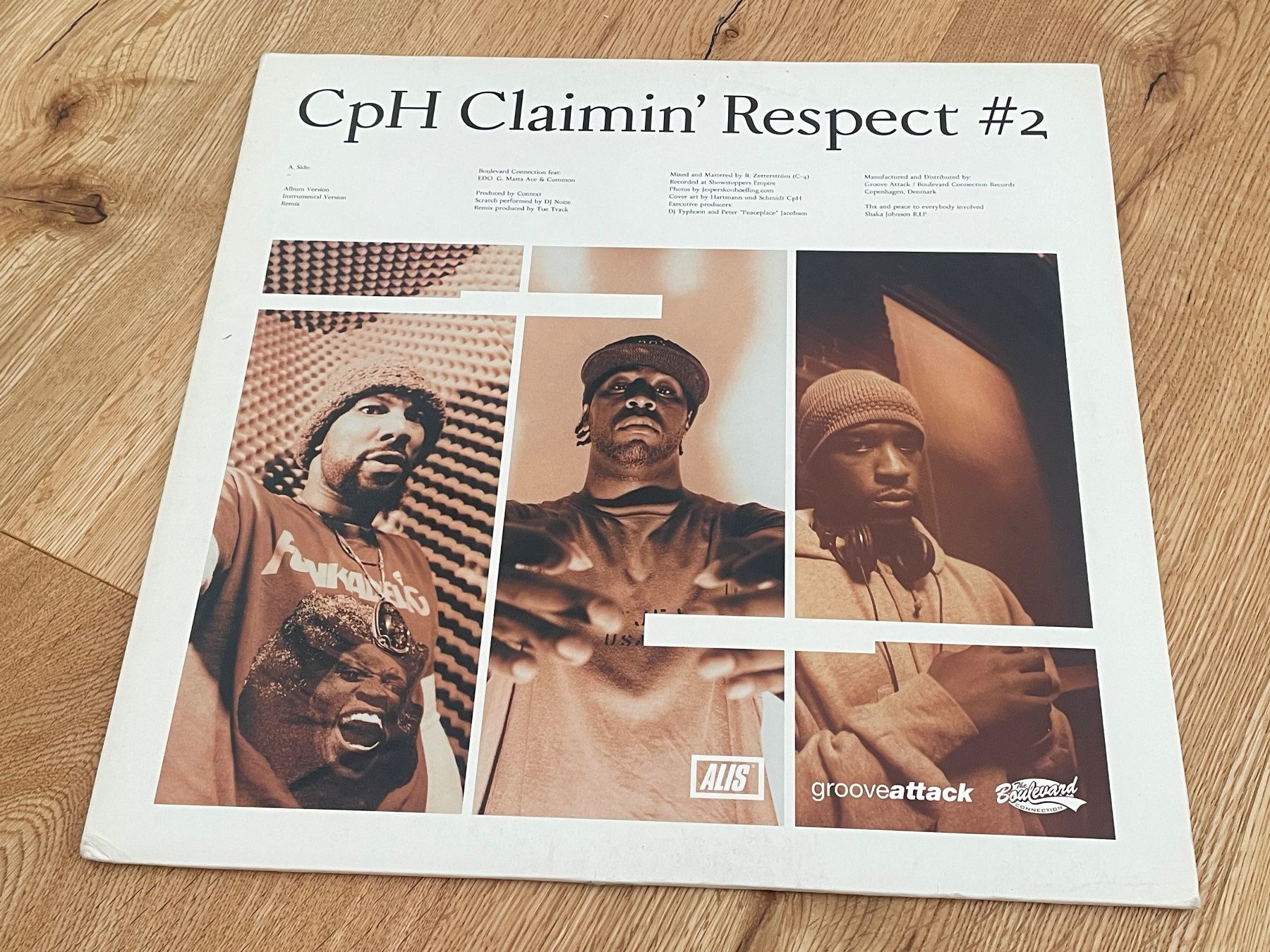 Dischi in vinile: CpH Claimin' Respect #2 Vinyl LP Boulevard Connection – Usato da Schenkon venduto da Star5 3
