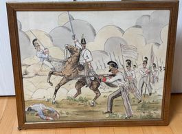 Image militaire peintre Henry-Claudius Forestier
