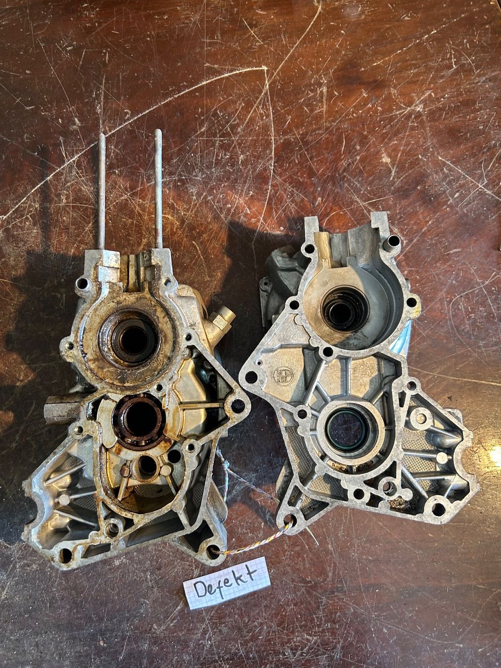Puch Parti ricambio per ciclomotori: Puch Maxi/X30 ZA50 Motorengehäuse – Difettoso da Fahrni b. Thun venduto da berger_tuning34 2