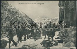 VS Simplon Pass - Pferdeschlittenpost - Postkutsche