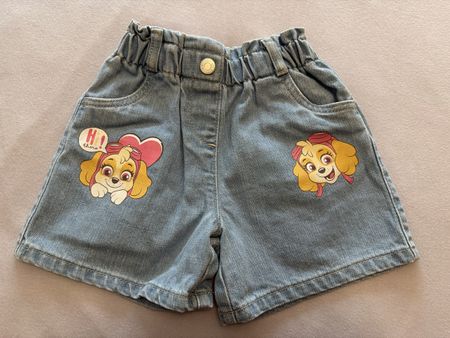 Paw Patrol Jeans Shorts Grösse 104–110 – neuwertig