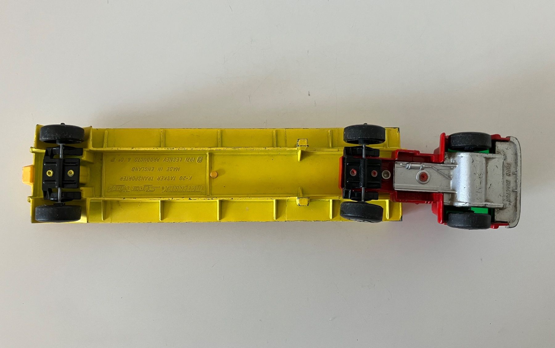 Matchbox Modellini d'auto: Matchbox Super Kings K-20 Renntransporter – Usato da Zürich venduto da Kue_Zuerich 4