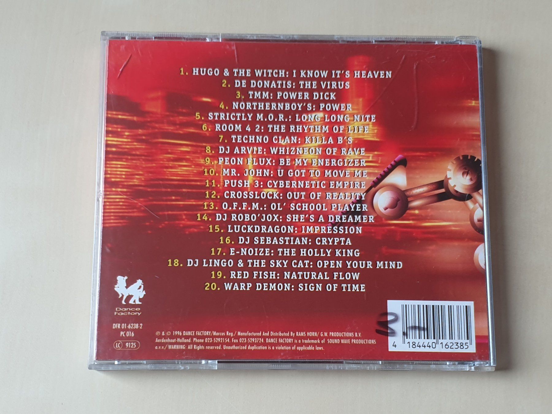 CD: Tekno Runner 2 – Usato da Stansstad venduto da collectorsshop 1