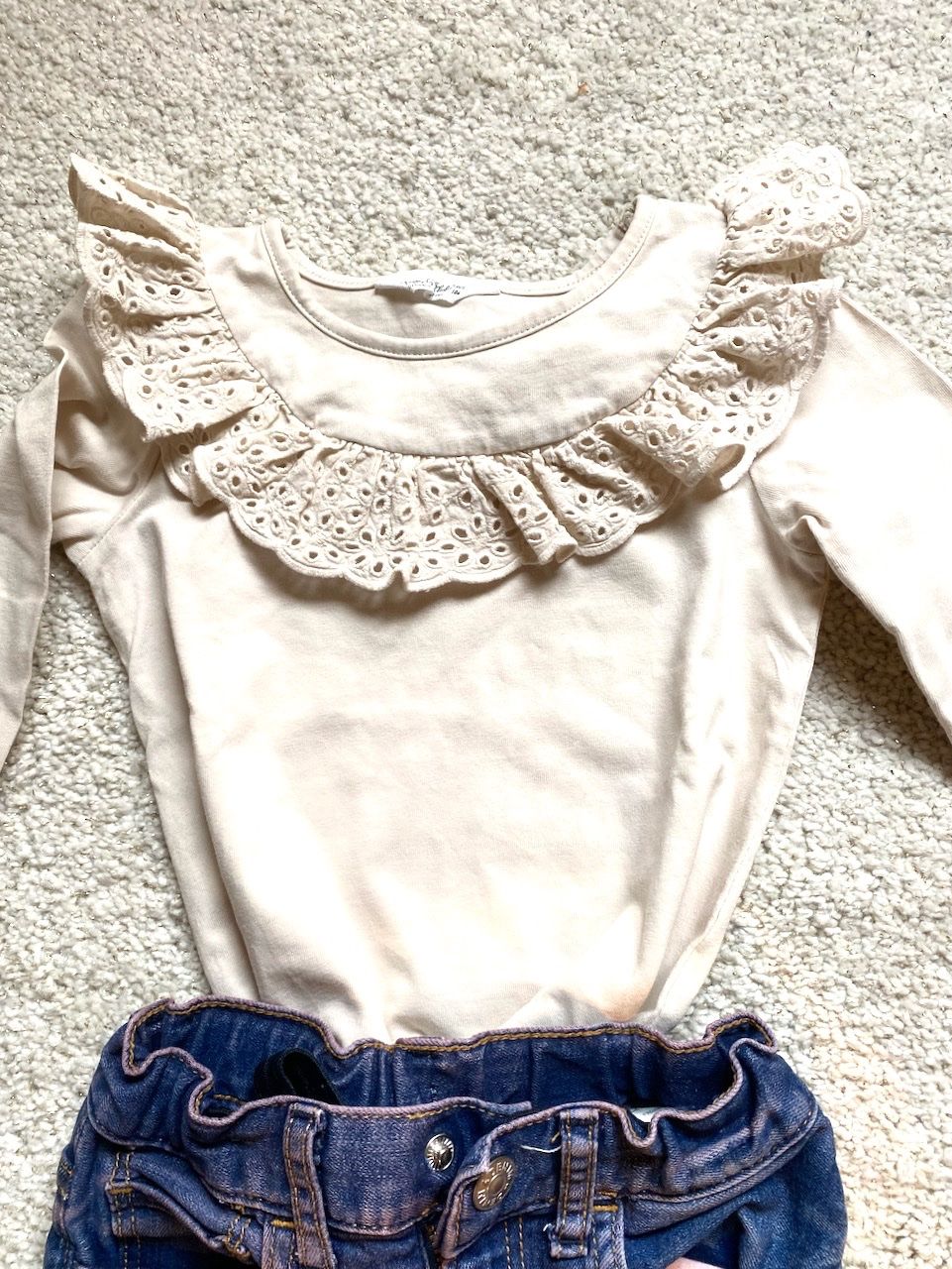 C&A Lotti & Set di vestiti: Mädchen Set "always being happy!"  Gr. 98  3- Teile – Nuovo (secondo la descrizione) da Uster venduto da ros_pym8 2