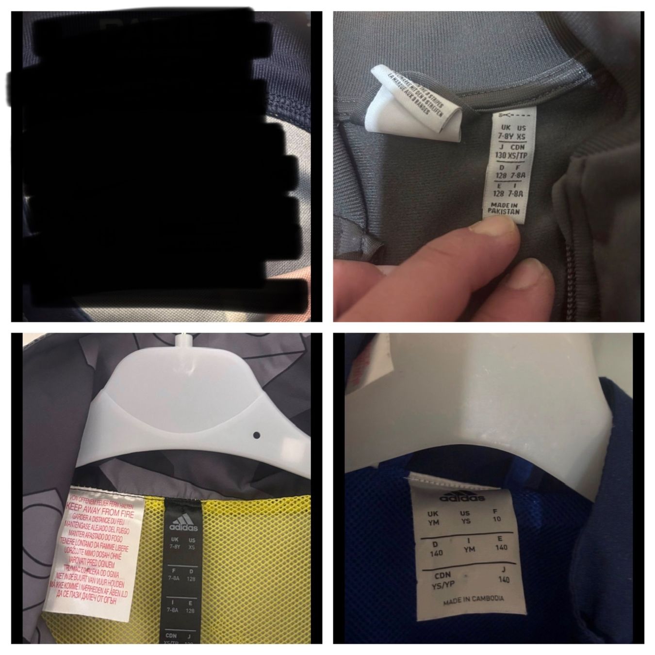 Adidas Kleiderpakete & -sets: lot vêtements enfant 7/9 ans – Gebraucht aus Petit-Lancy von Hpk_tbk 2