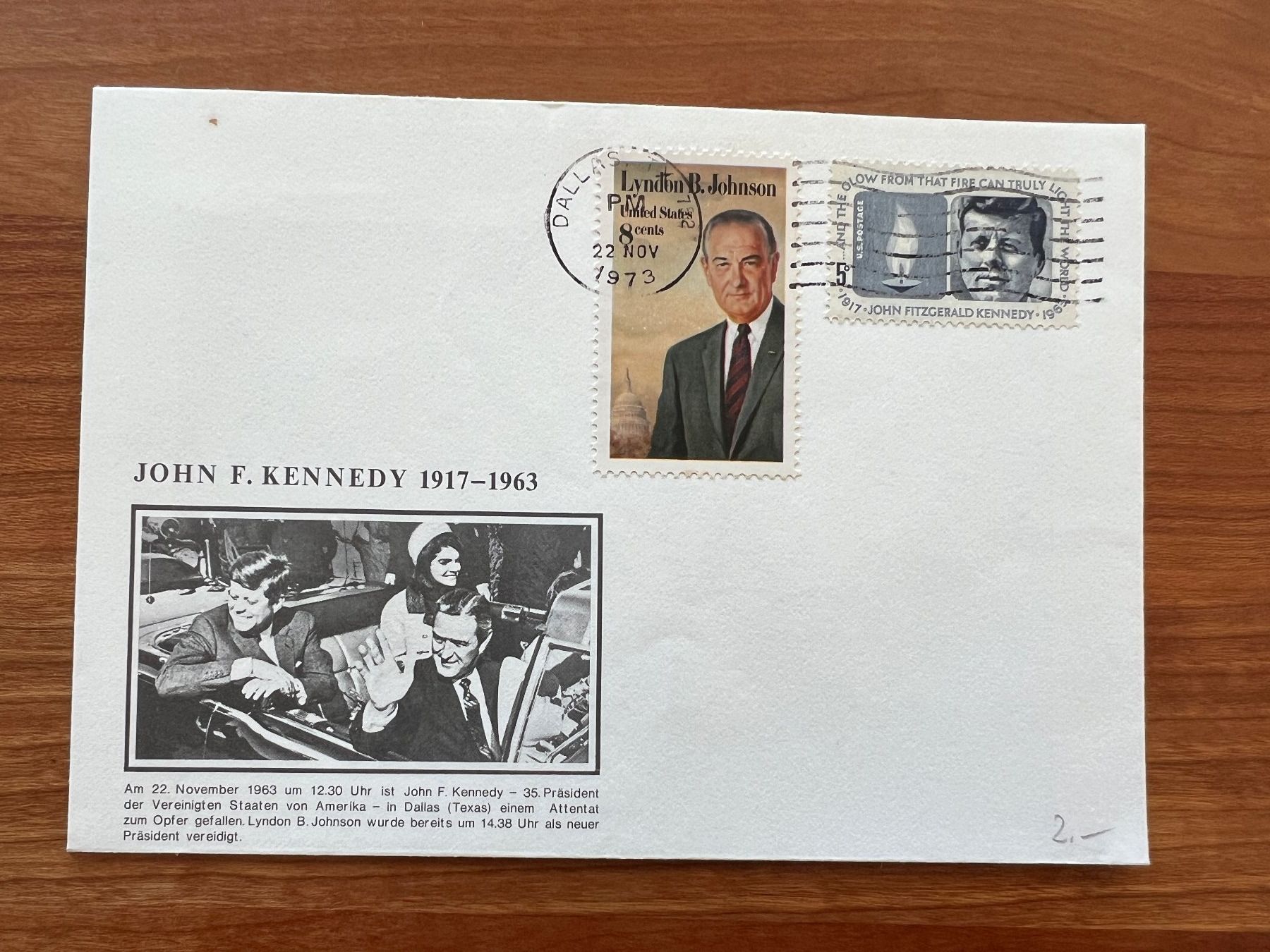 Tutti i francobolli: Kennedy Washington Brief 1973 (E1656) – Usato da Hinwil venduto da Sidi4