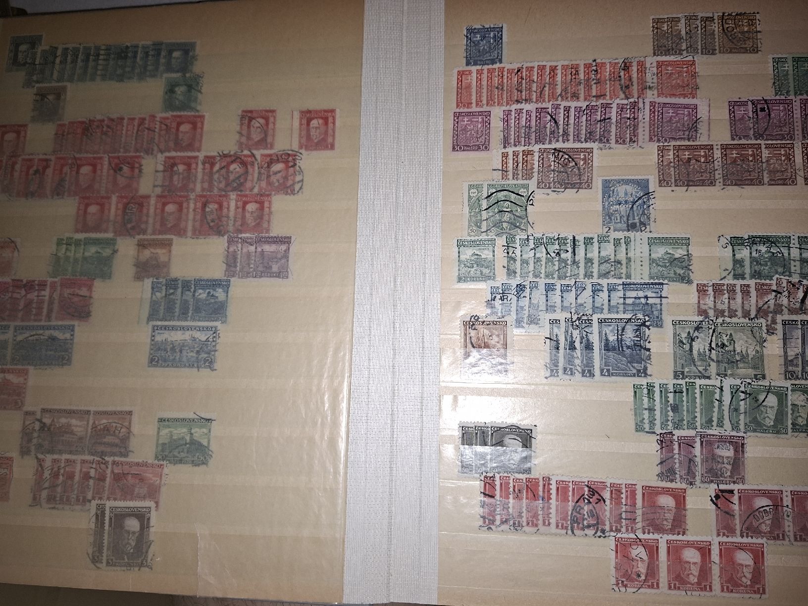 Tutti i francobolli: Sammlung Briefmarken Tschechien – Usato da Balgach venduto da SIMEON27 3