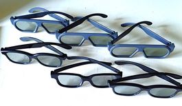 3D Brille 6set