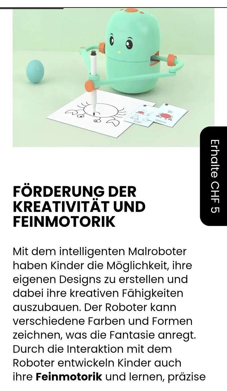 Jouets: intelligenter Malroboter – D'occasion à halden par ore_dbn5 1