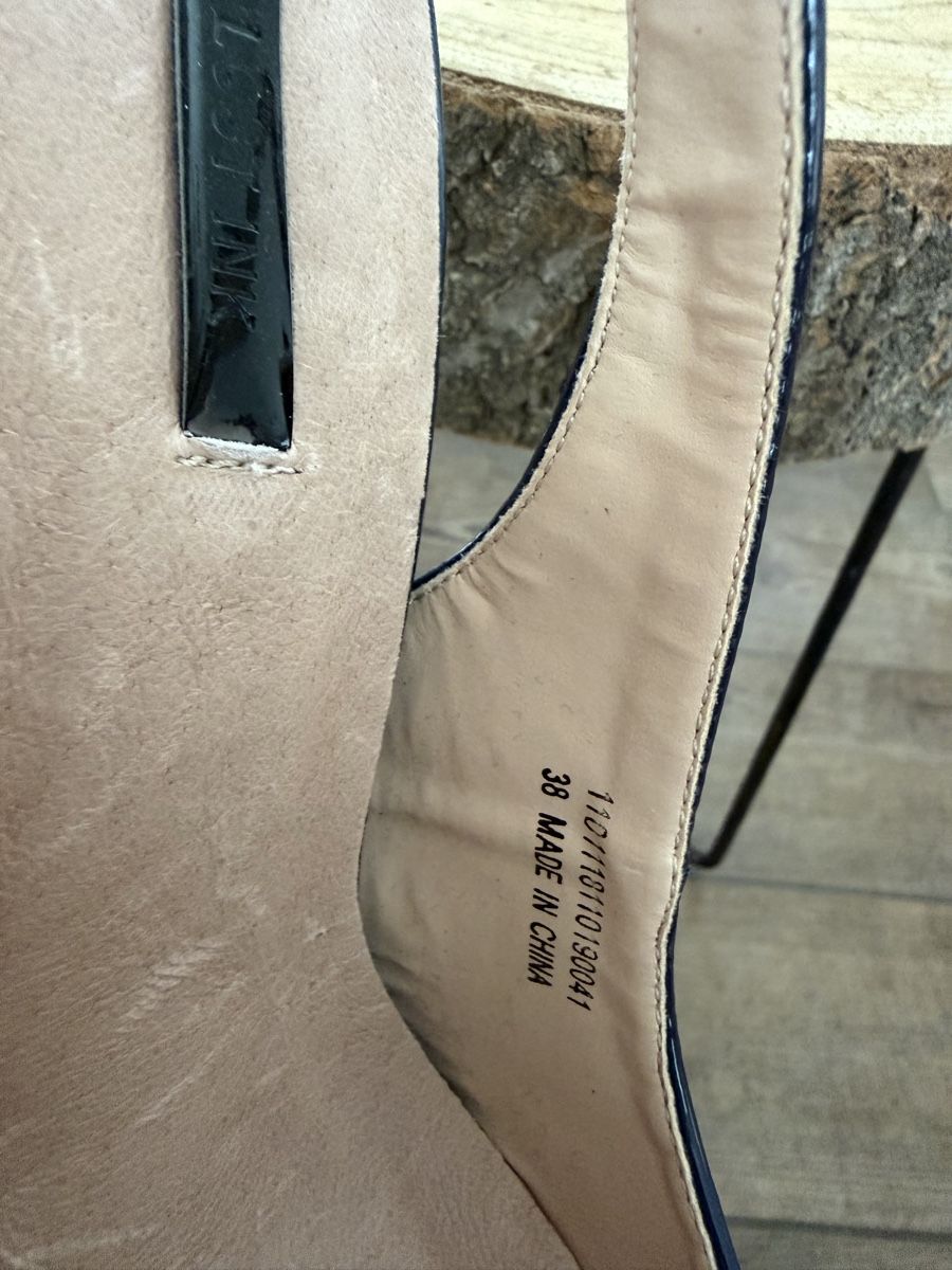 Scarpe da donna: Lost Ink Slingback Pumps Lack Dunkelblau Gr. 38 – Nuovo (secondo la descrizione) da Hägglingen venduto da Raff_Ella 5