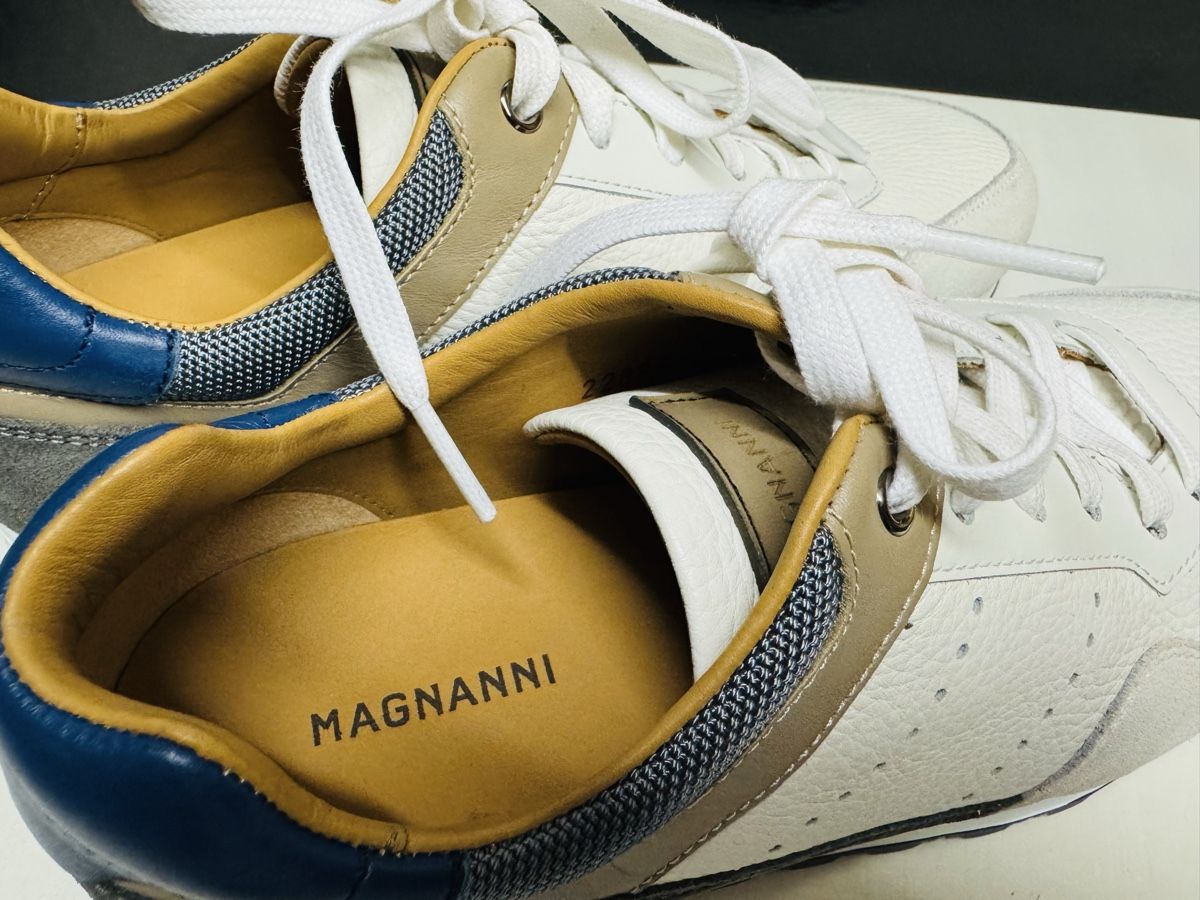 Scarpe da uomo: Baskets MAGNANNI blanches élégantes pointure 40 – Nuovo e nell'imballaggio originale da Brügg BE venduto da Goob 7