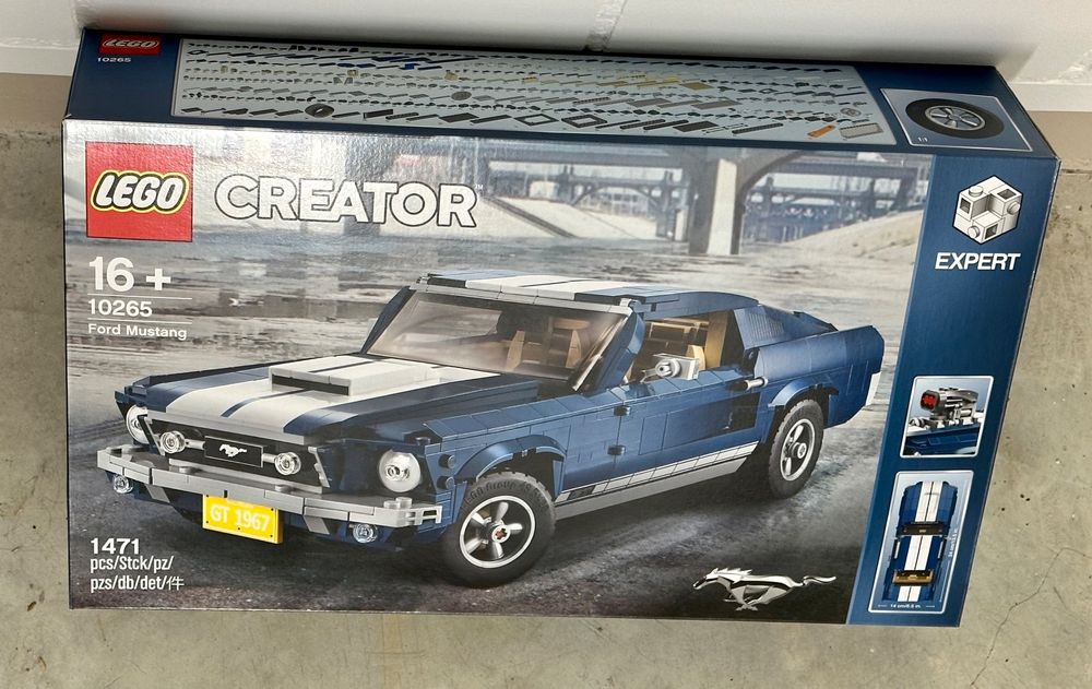 LIGHTAILING Kit Luci LED Per Ford Mustang 10265 | Illuminazione Per Modelli Da Costruire (Senza Set)