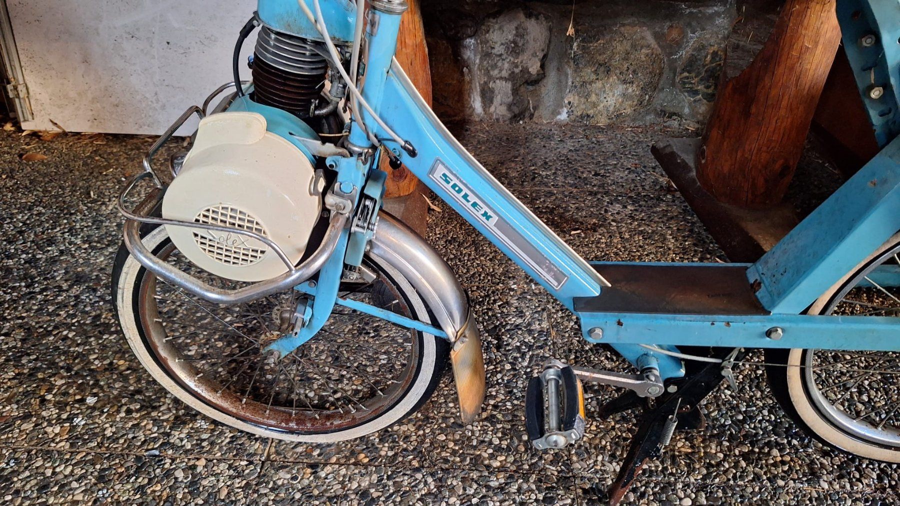 Solex Ciclomotori: Vélo Solex 5000 bleu ciel 1984 – Usato da Aigle venduto da laryone 1