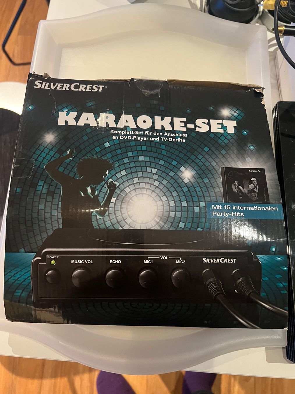 Microfoni: Silvercrest Karaoke-Set mit 2 Mikrofon +++ – Usato da Wangen SZ venduto da mha_j9rz 1