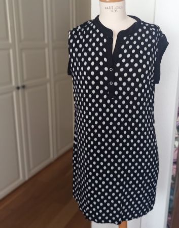 Cooles Kleid von Elena Miro Gr. 40 dots Punkte