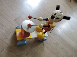 Micky Maus antikes Holzspielzeug
