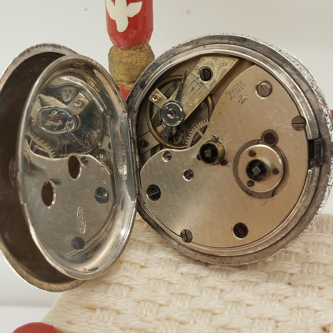 Orologi: Montre de poche ancienne André mathey – Usato da La Chaux-de-Fonds venduto da jac_9llg 7