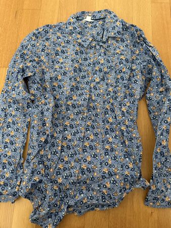 Springfield Bluse mit Blumenmuster, Gr. M, ungetragen!